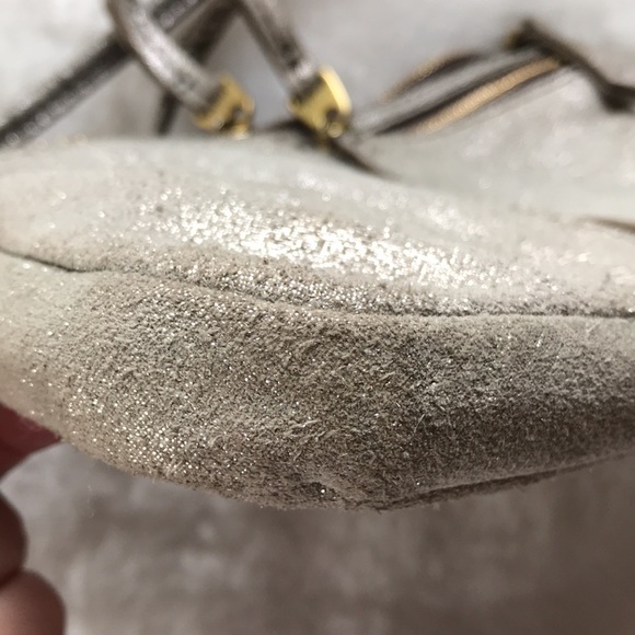 Fossil shimmer metallic Leather small Crossbody - Picture 11 of 13